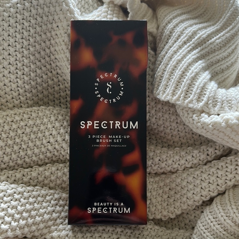 Spectrum 3 Piece Make-Up Brush Set